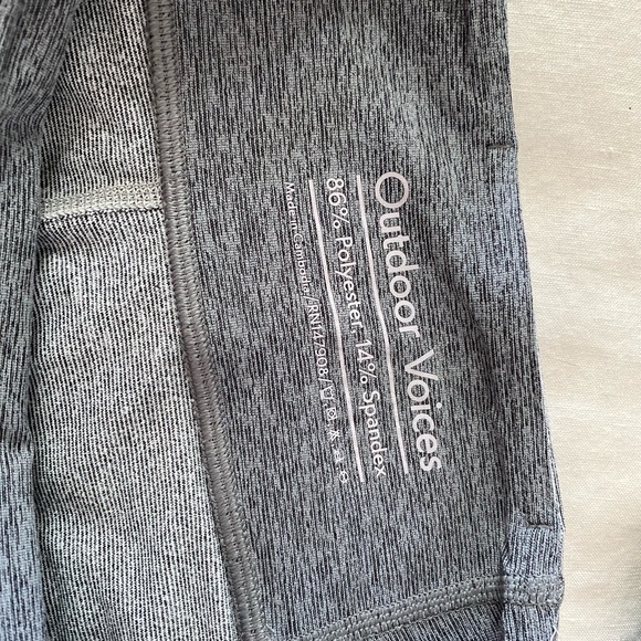 Outdoor Voices Athena Crop and Springs Leggings - Picture 4 of 4